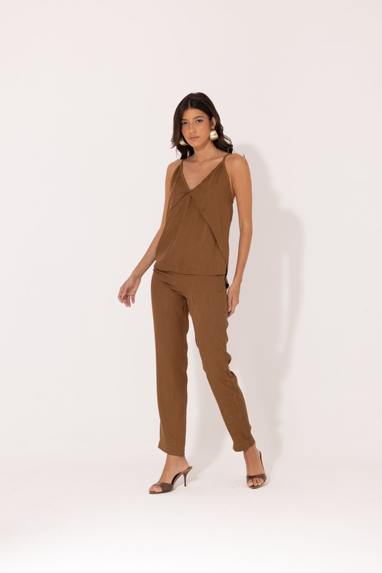 Blusa Fran Caramelo - Imagem 2
