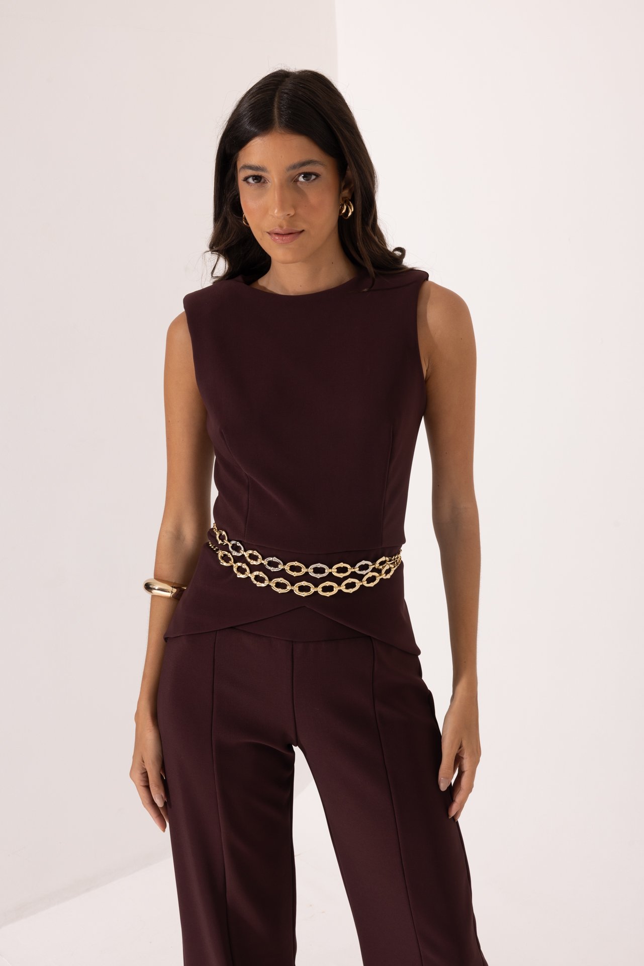 Blusa Lira Marrom - Imagem 4