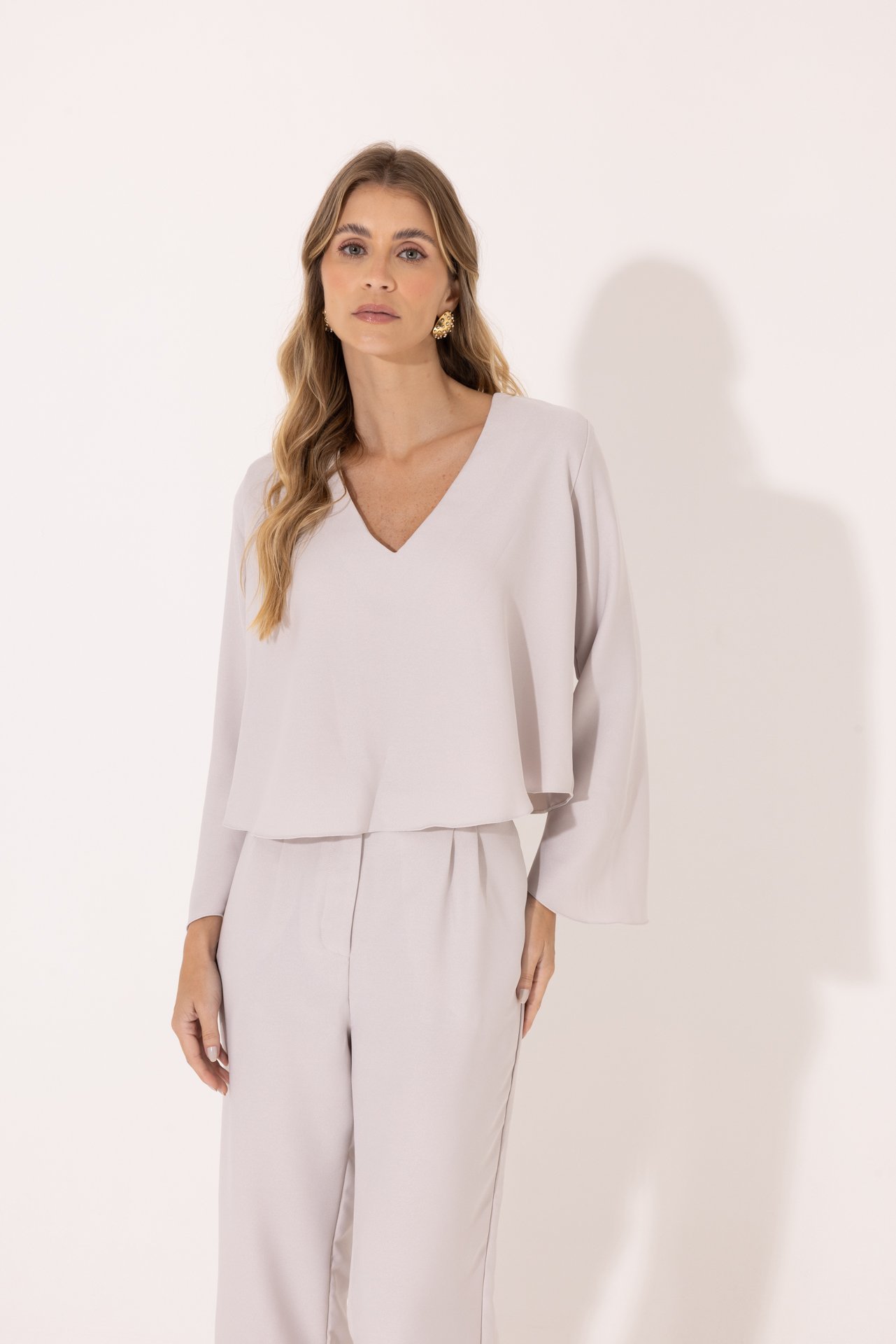 Blusa Naomi Cinza - Imagem 2