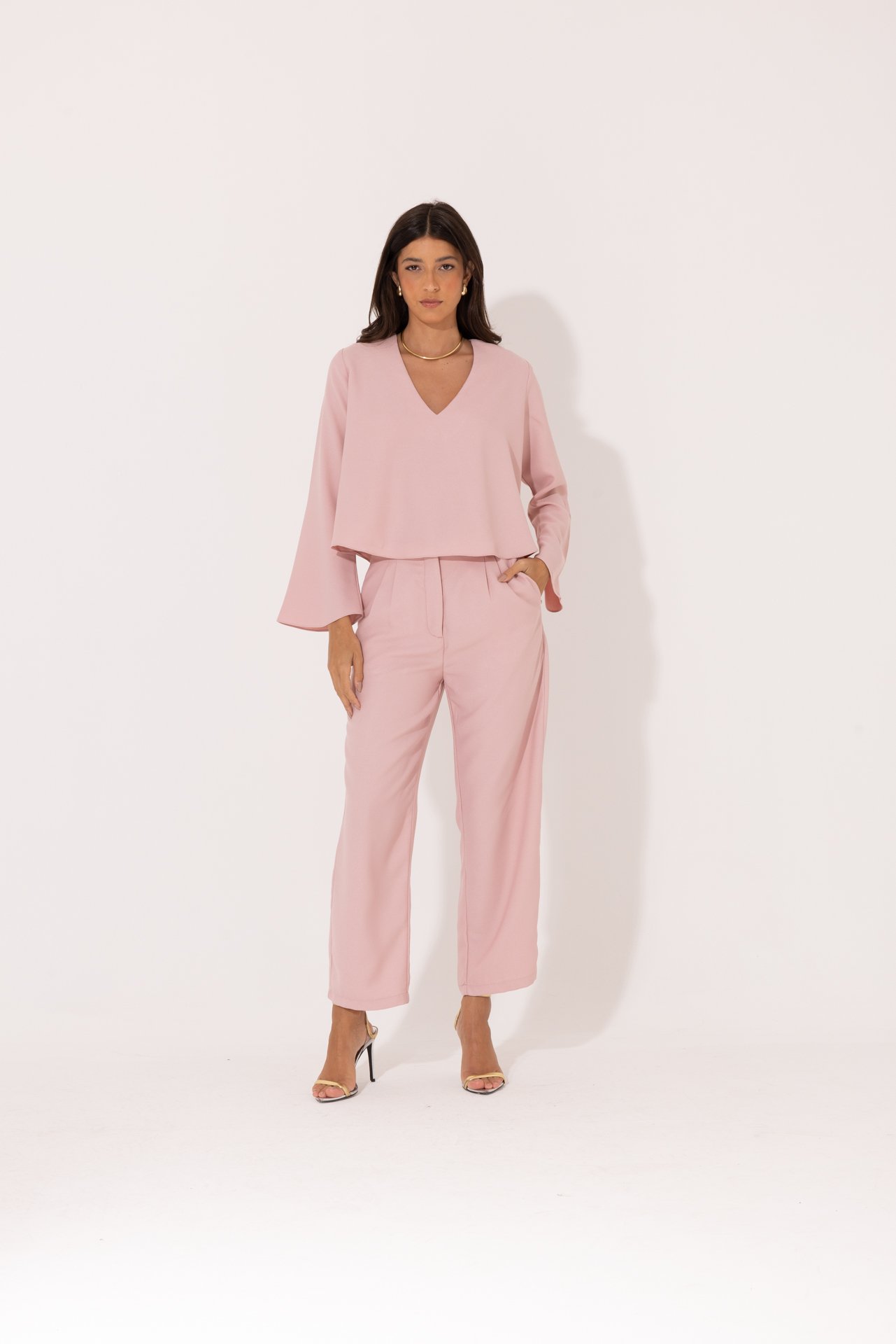 Blusa Naomi Rosa