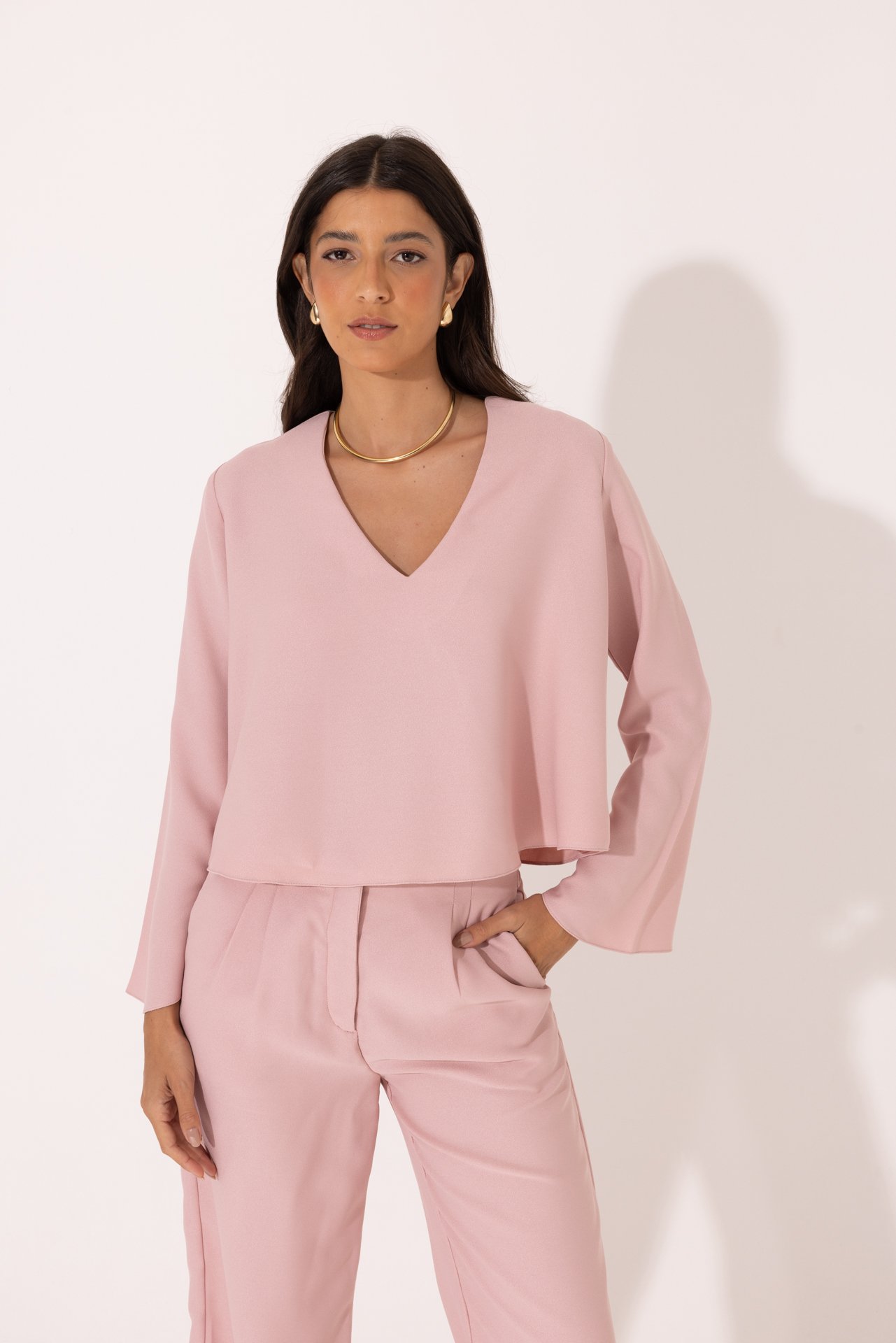 Blusa Naomi Rosa - Imagem 3