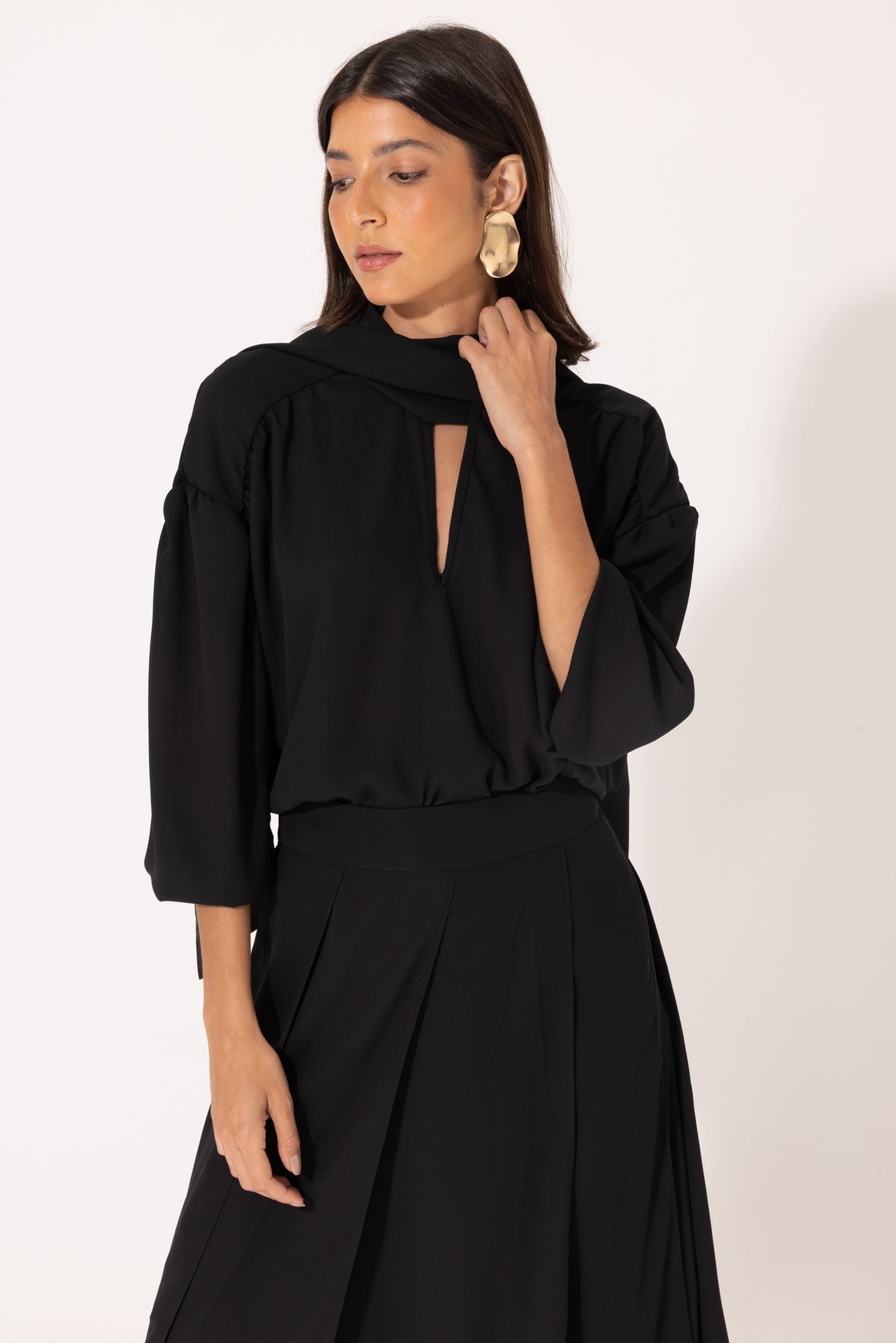 Blusa Veronica Preto - Imagem 2