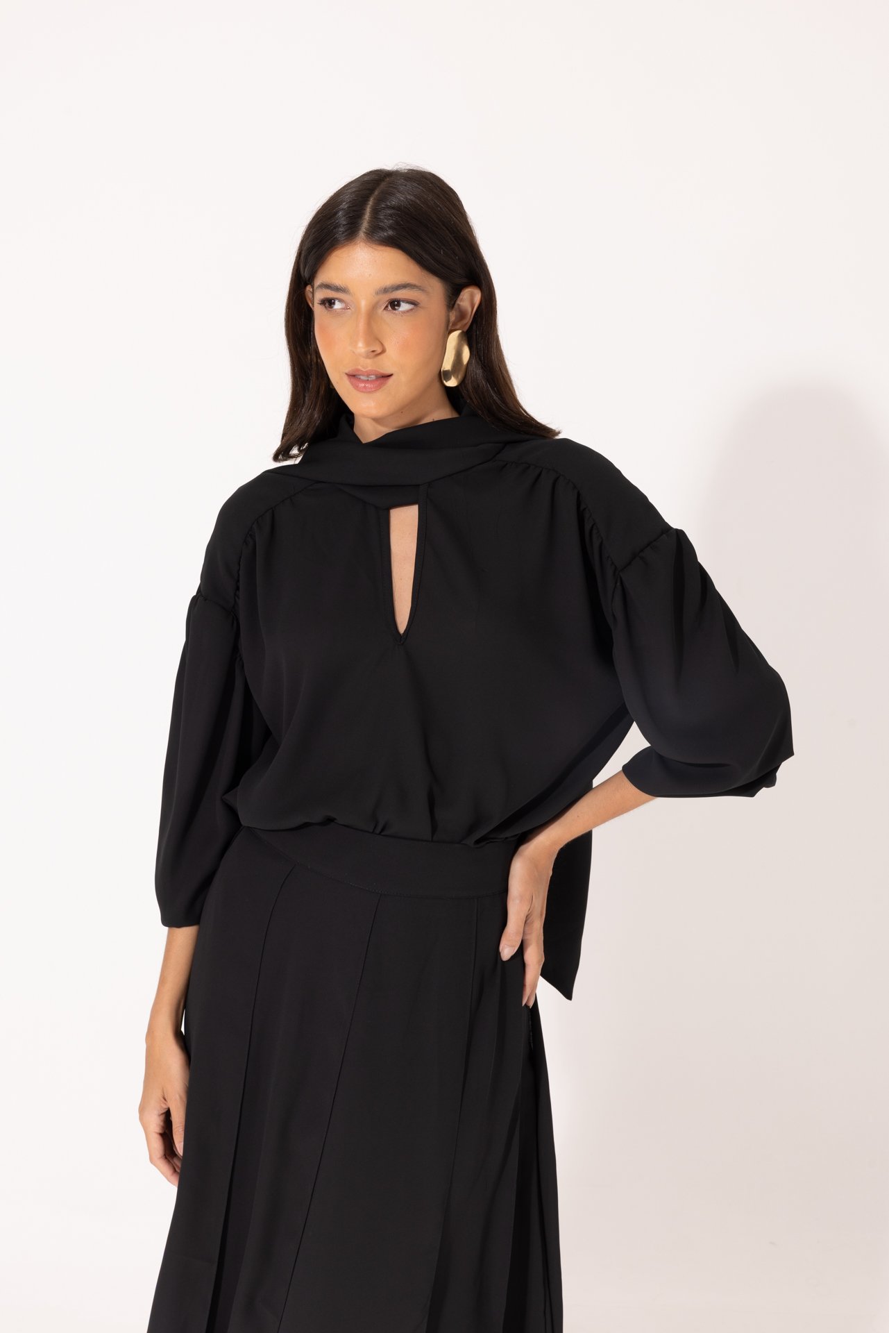 Blusa Veronica Preto - Imagem 3