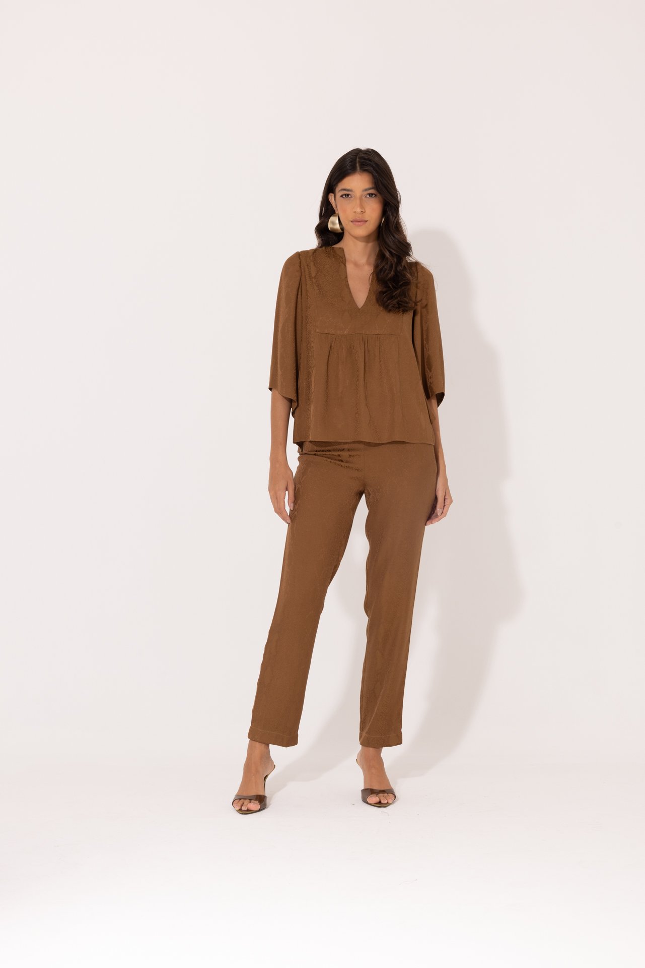 Calça Florencia Caramelo
