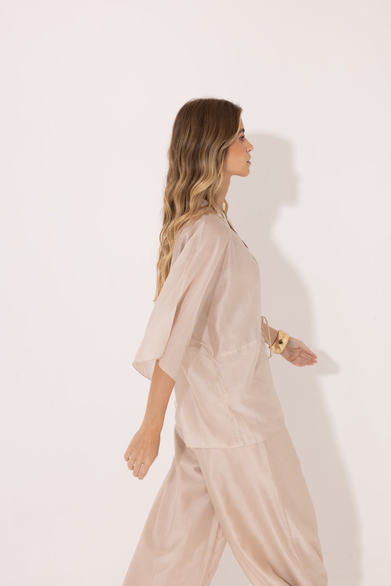 Kimono Tereza Bege - Imagem 4