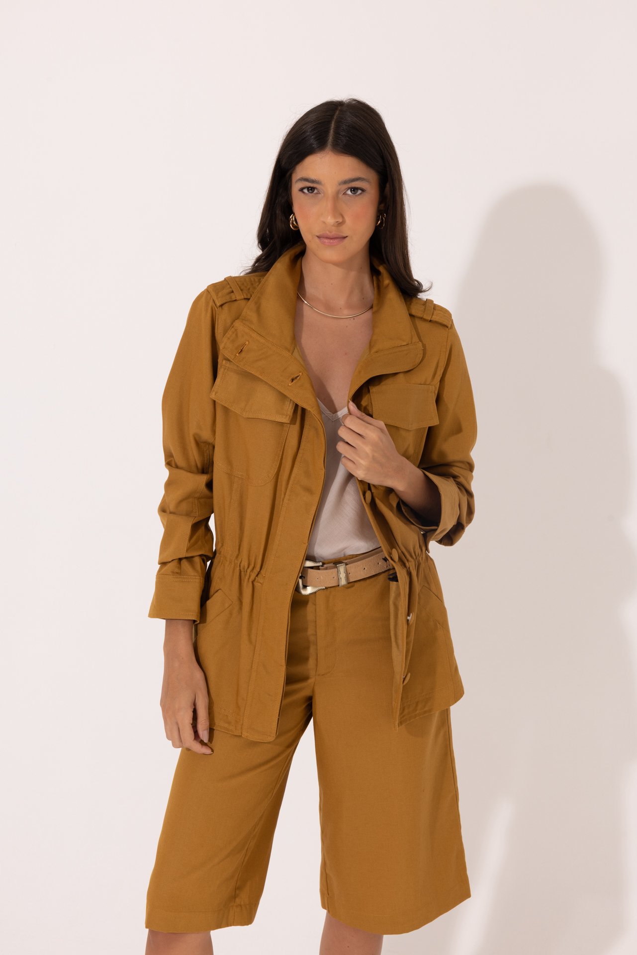 Parka Dora Açúcar Mascavo - Imagem 6