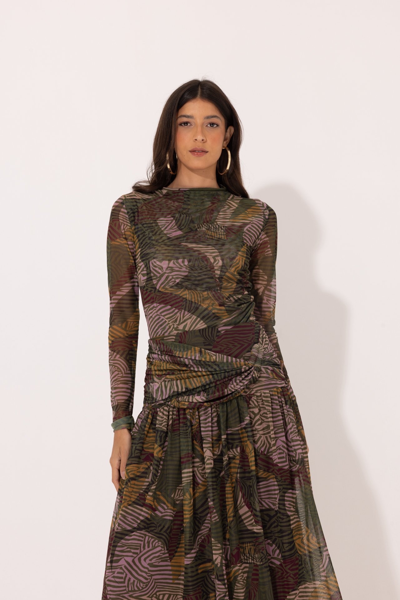 Saia Cami Estampado - Imagem 2