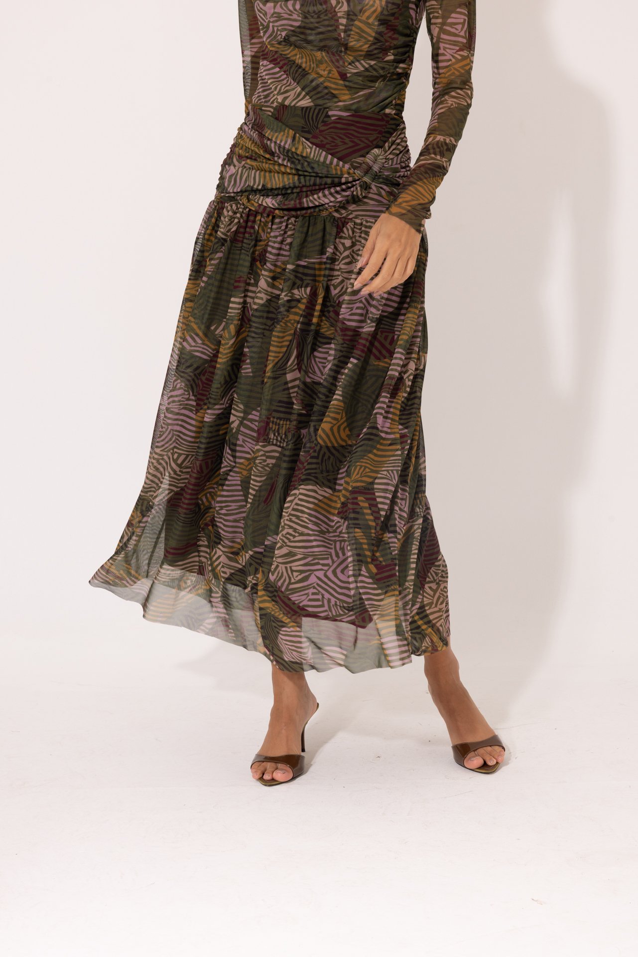 Saia Cami Estampado - Imagem 3