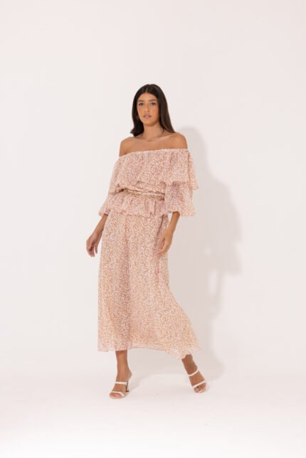 Alternative view of Saia Jessica Estampada