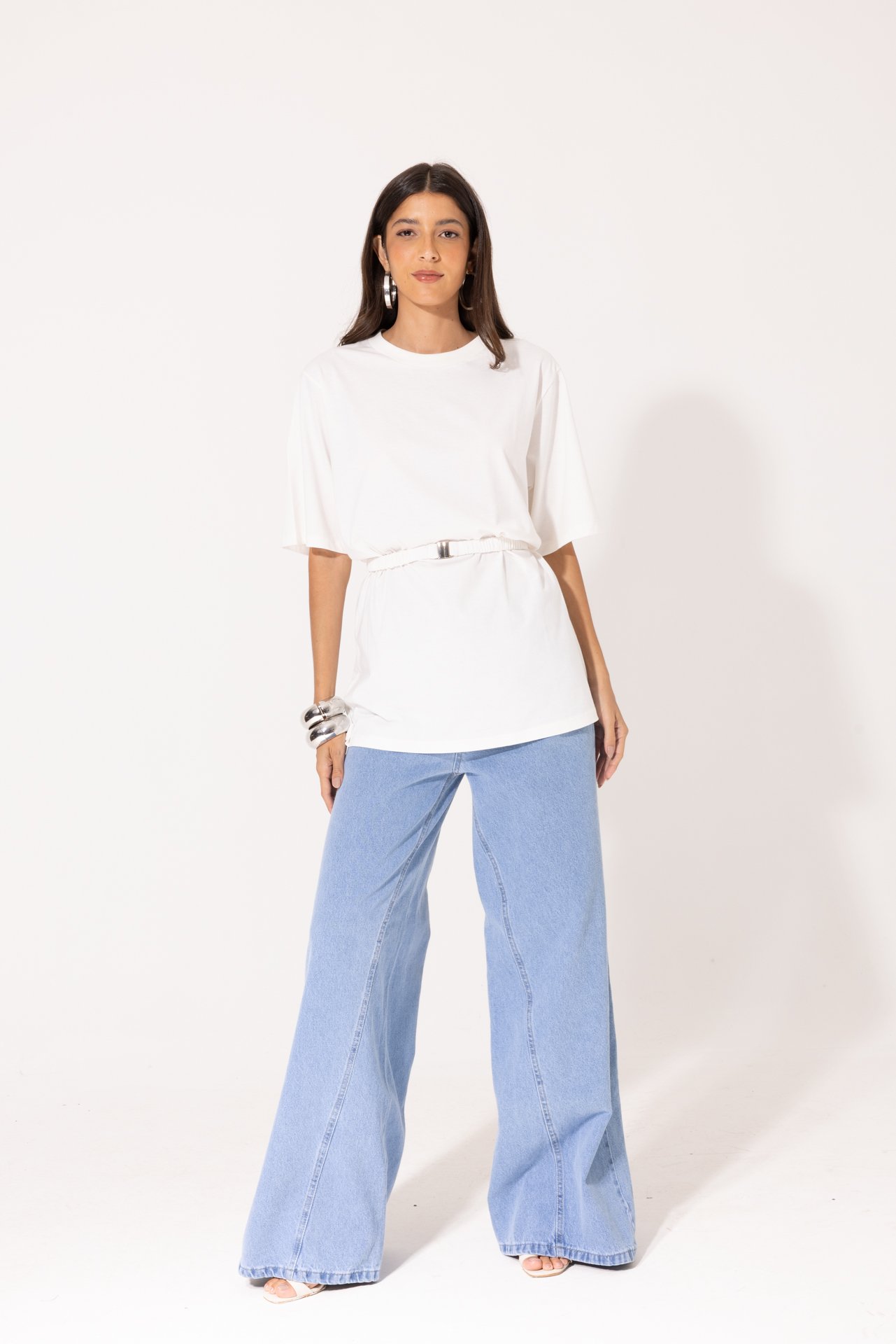 T-Shirt Poly Off White - Imagem 3