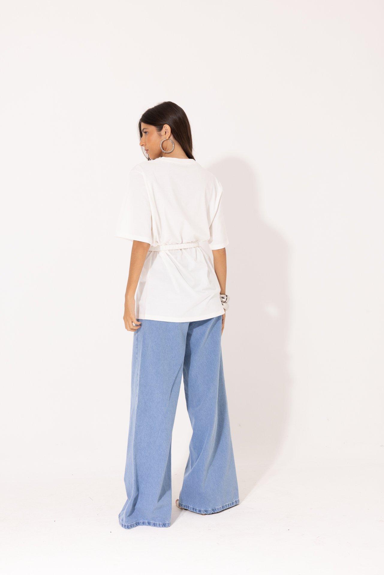 T-Shirt Poly Off White - Imagem 4