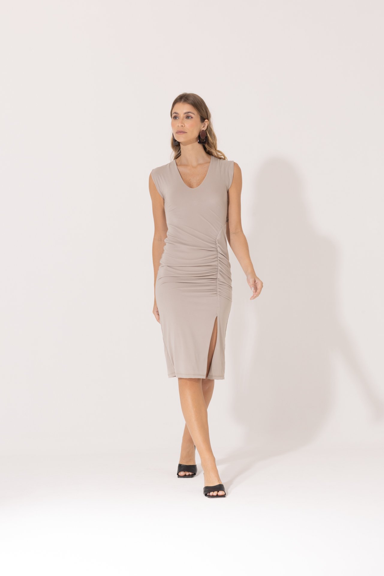 Vestido Alanis Cinza - Imagem 2