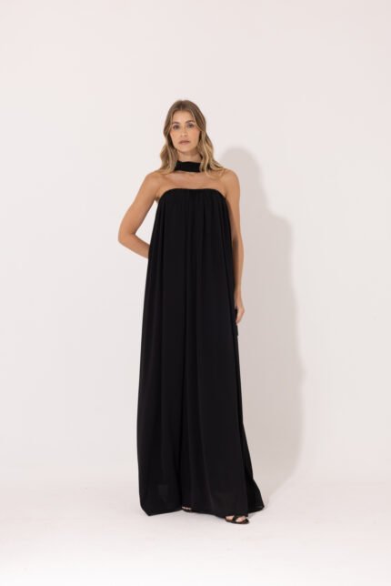 Alternative view of Vestido Anita Preto