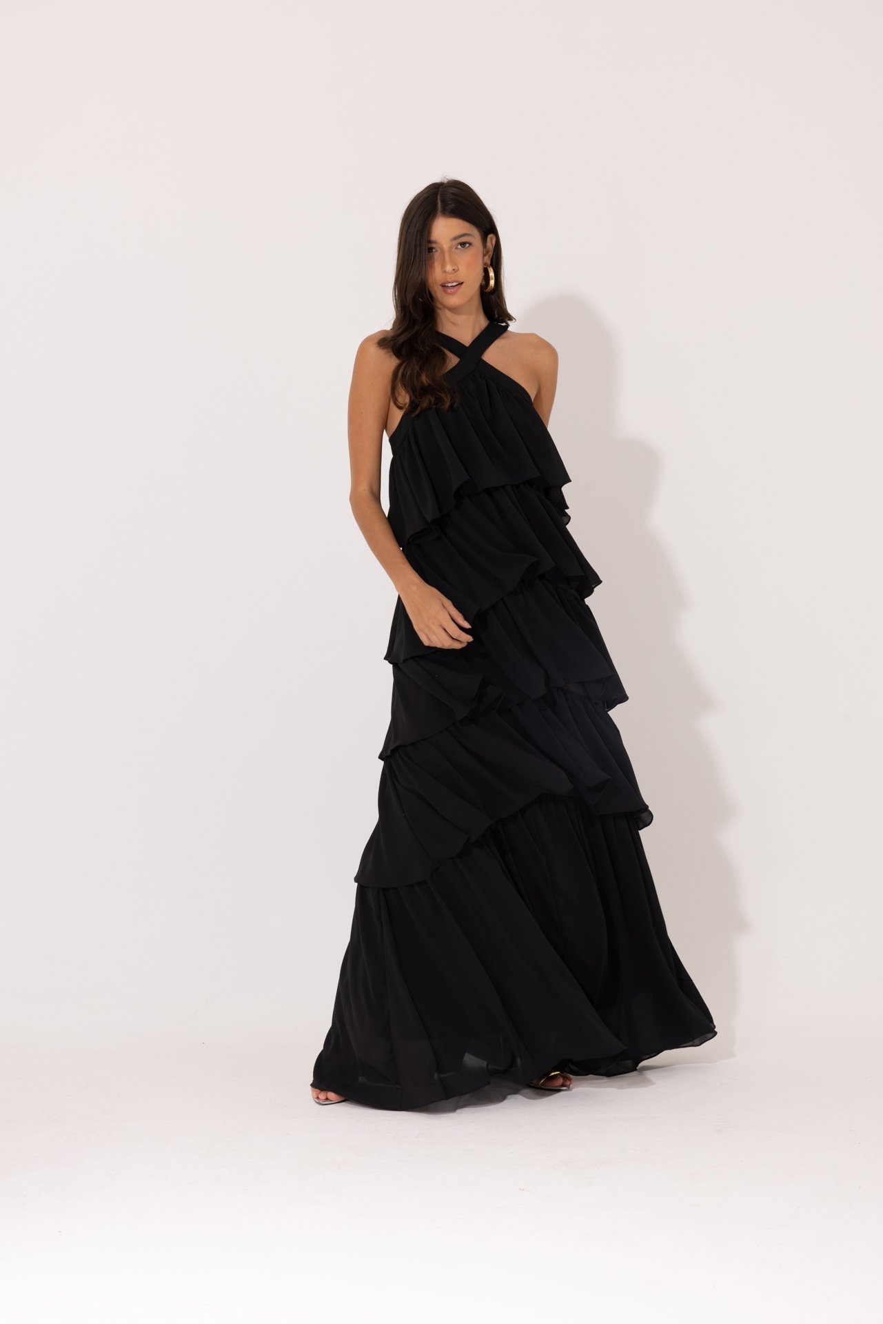 Vestido Antonela Preto