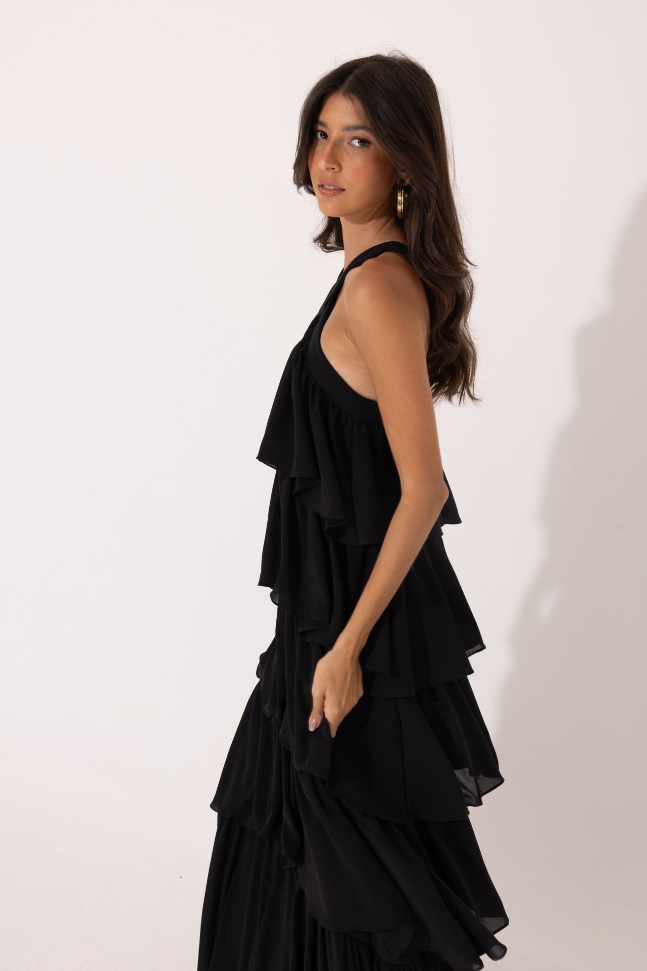 Vestido Antonela Preto - Imagem 3