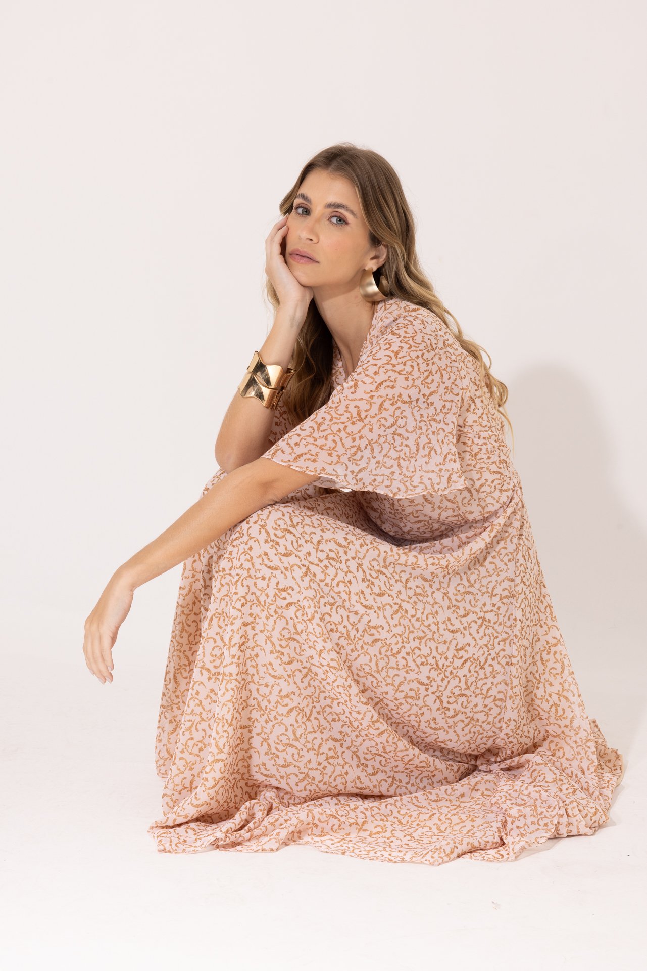 Vestido Cindi Estampado - Imagem 4