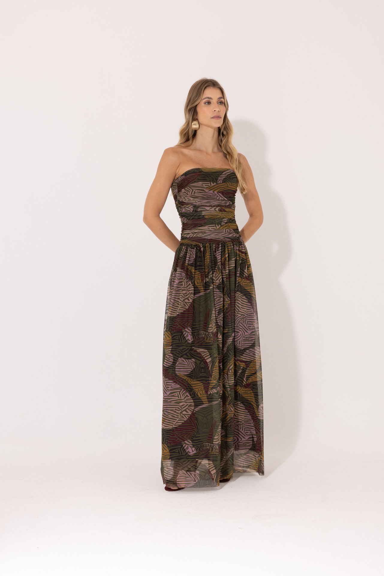 Vestido Ivone Estampado - Imagem 2