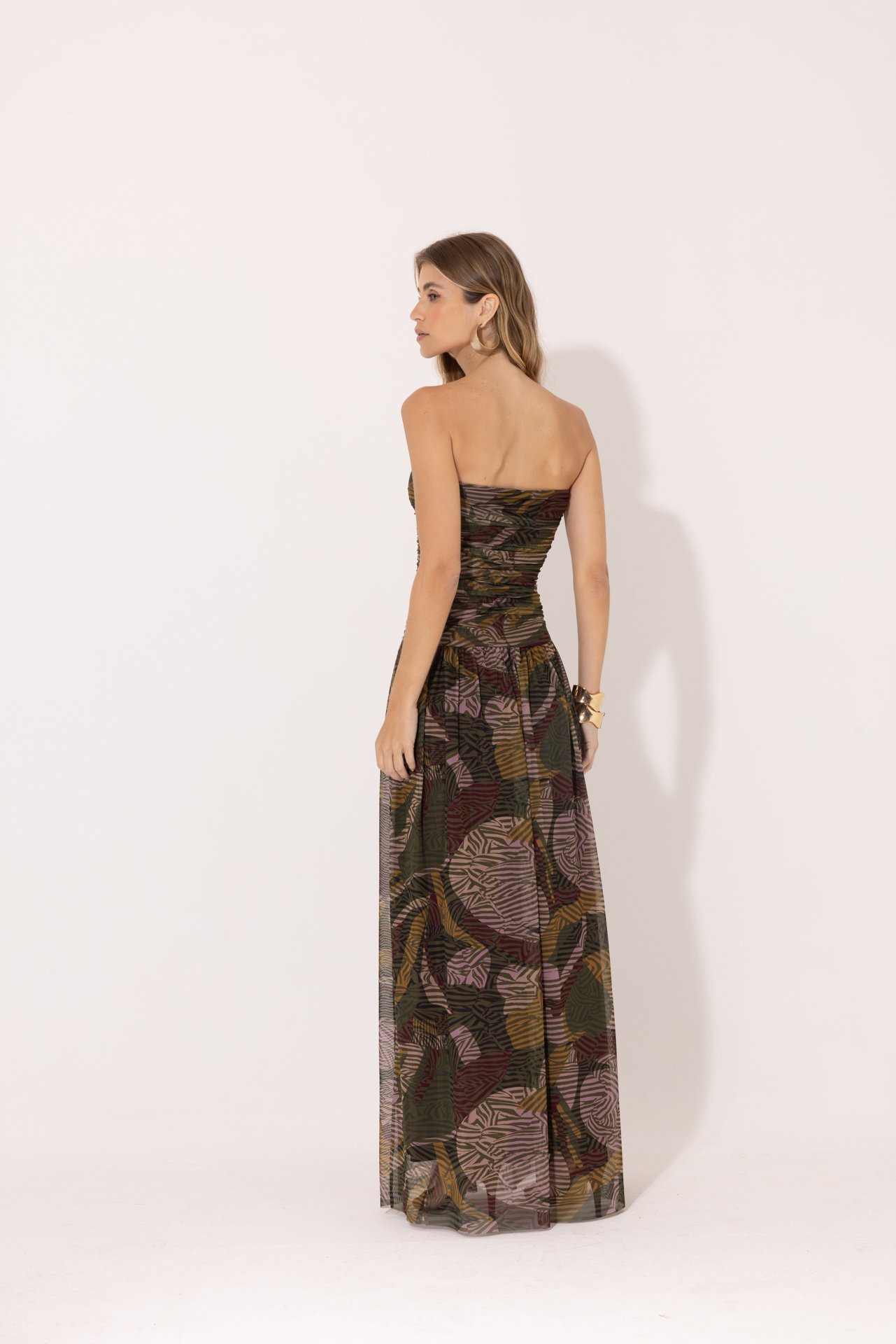 Vestido Ivone Estampado - Imagem 3