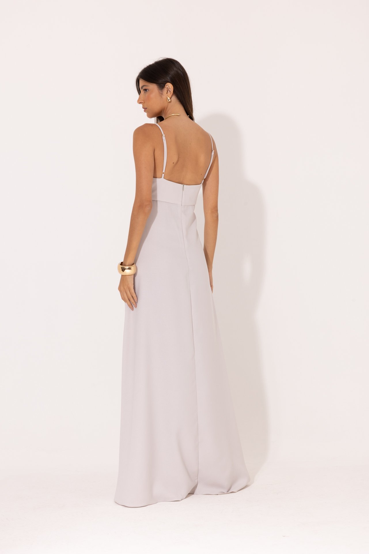 Vestido Lizete Cinza - Imagem 4
