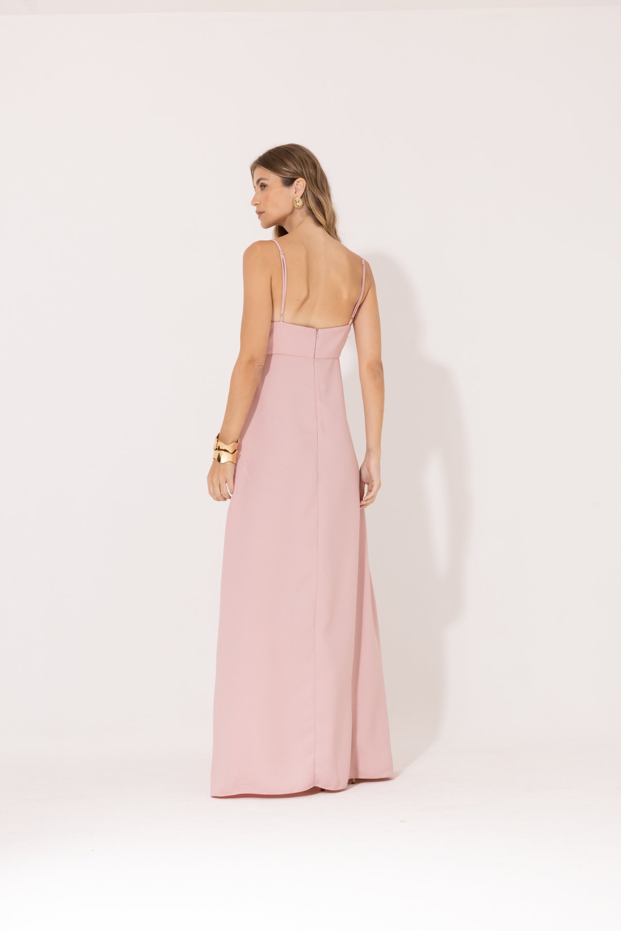 Vestido Lizete Rosa - Imagem 3