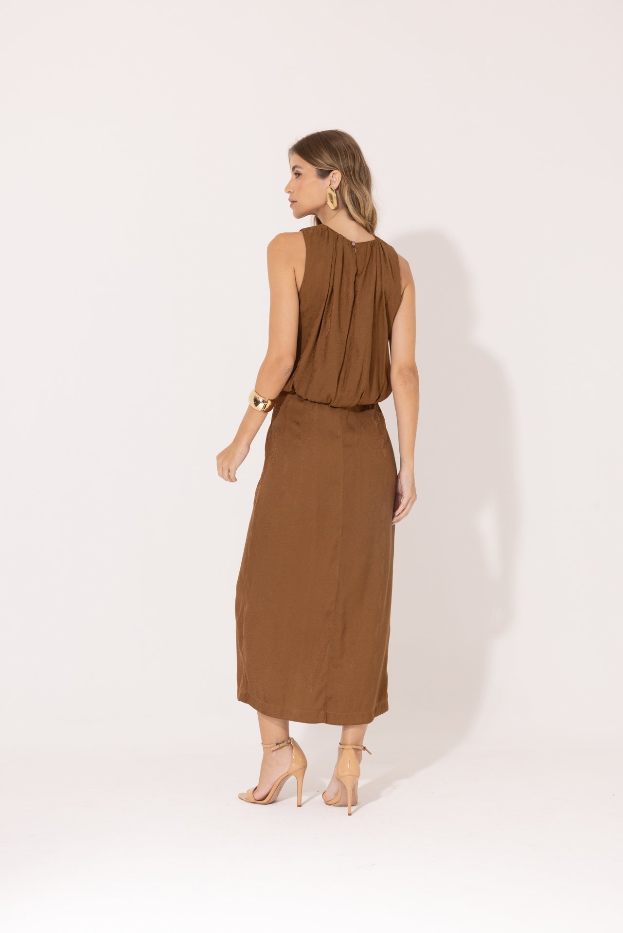 Vestido Luana Caramelo - Imagem 6