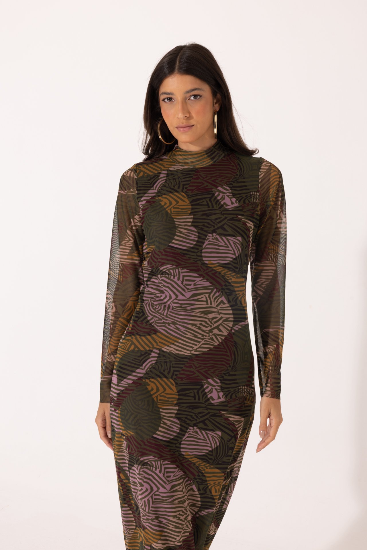 Vestido Marilda Estampado - Imagem 2