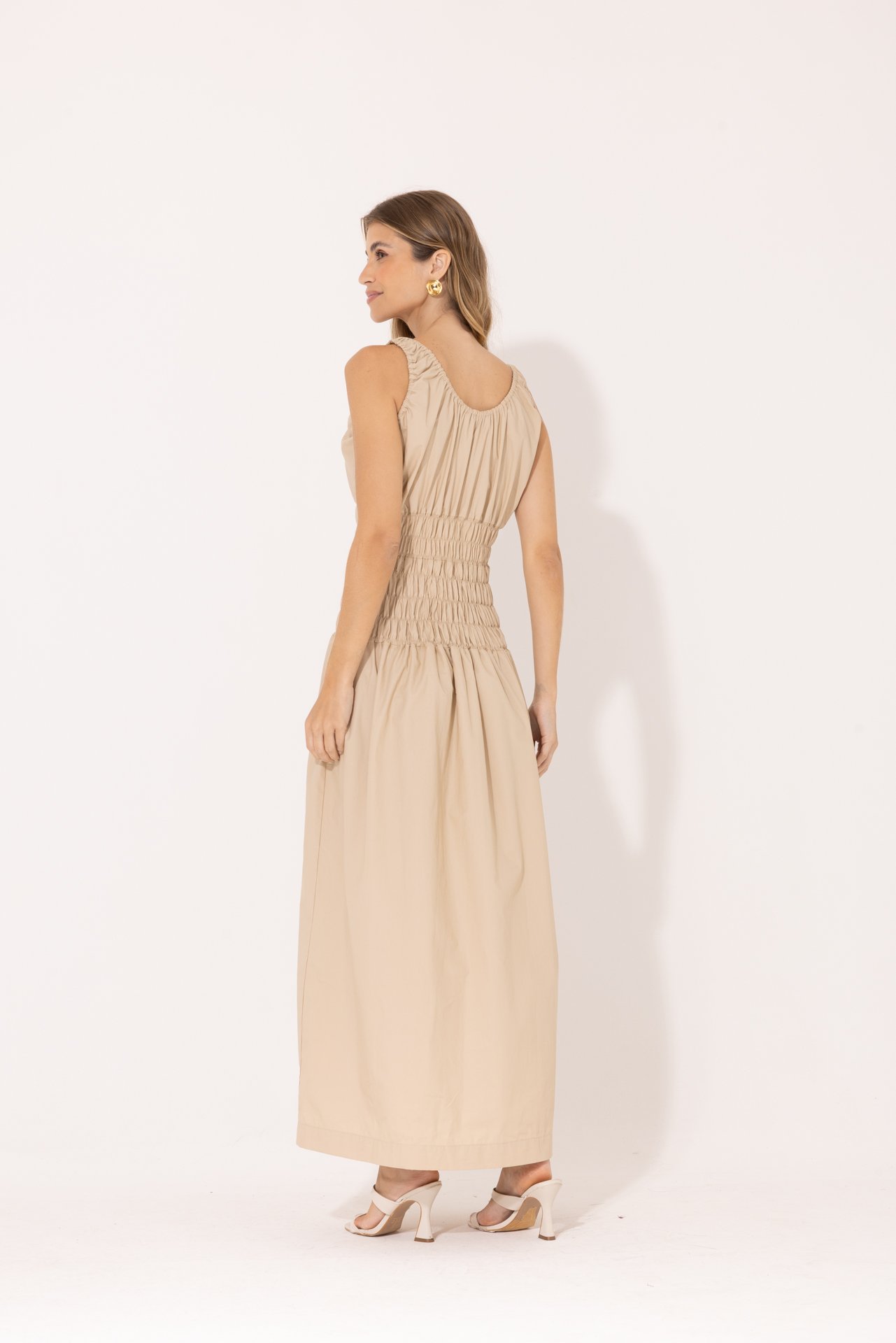 Vestido Mia Bege - Imagem 3