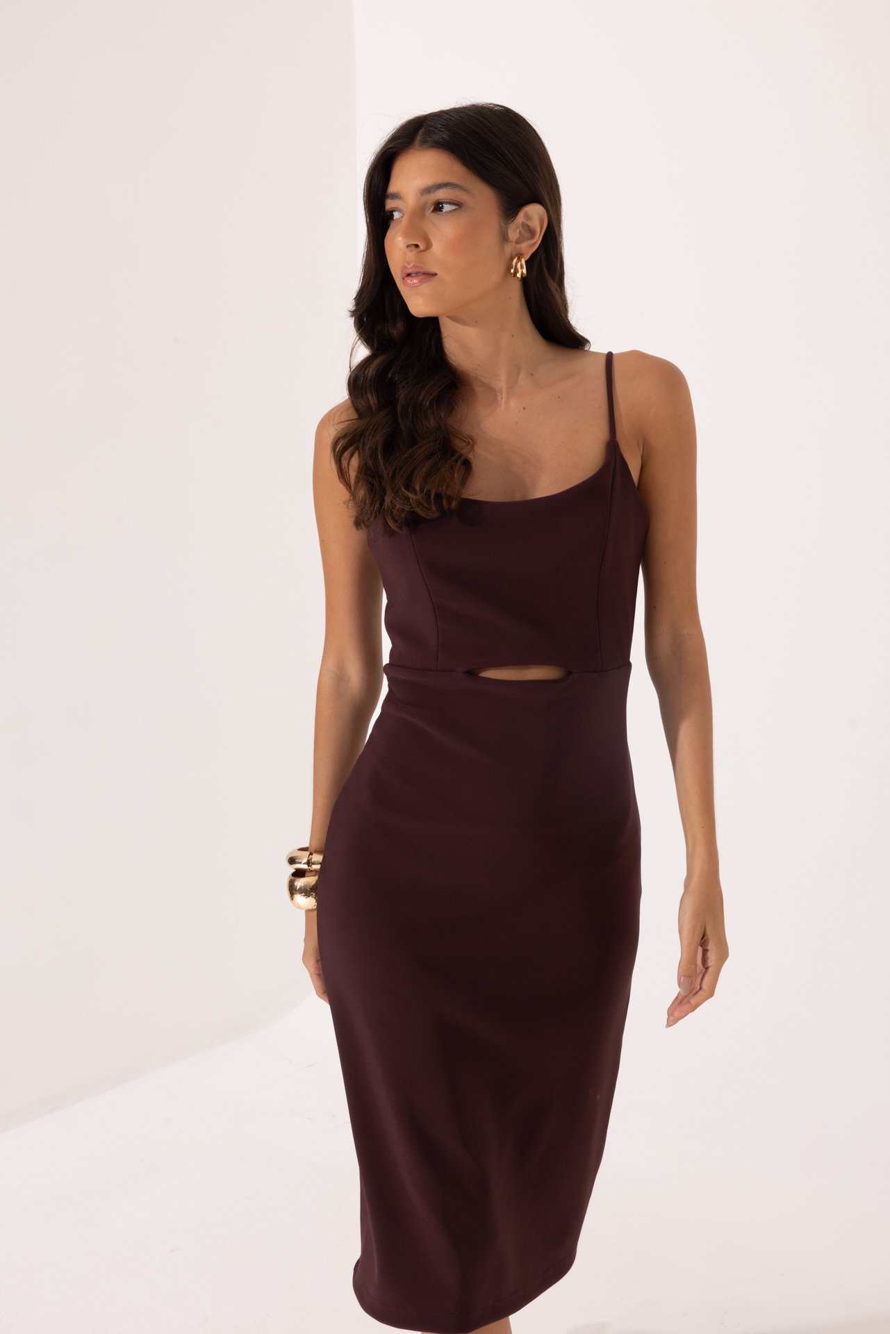 Vestido Nara Marrom - Imagem 3